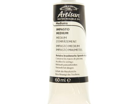 Winsor & Newton Artisan Water Mixable Oil Impasto Oil Medium 60ml Online