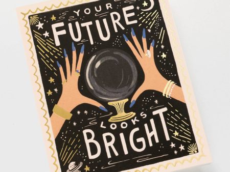 Your Future Looks Bright Greetings Card Online now