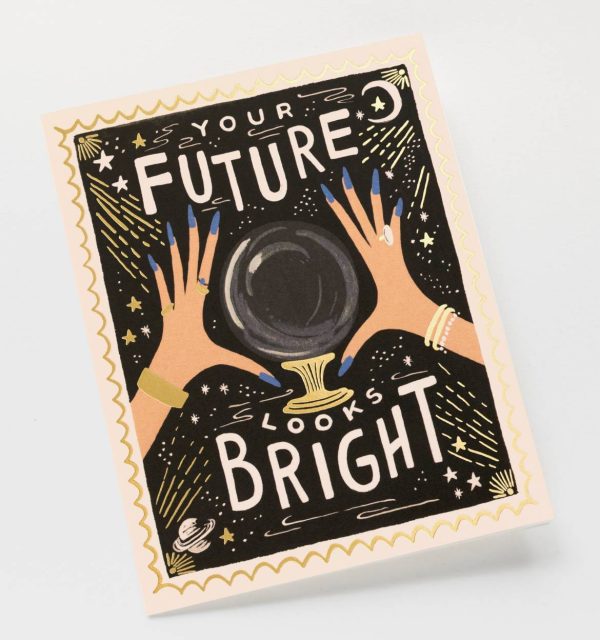 Your Future Looks Bright Greetings Card Online now