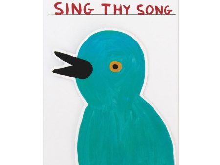 Shrigley - Sing Thy Song Card Fashion