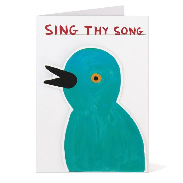 Shrigley - Sing Thy Song Card Fashion