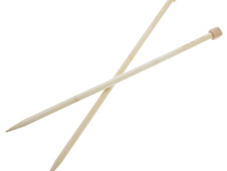 Clover Takumi Bamboo Knitting Needles - 10.0mm - 2pk Hot on Sale