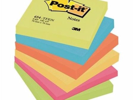 Post-It Notes Energy 76x76mm - Pack 6 Online