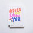 Yellow Owl Risograph Card - Never Not Loving You Fashion