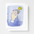 Yellow Owl Workshop - Holding You In My Thoughts Risograph Card Cheap