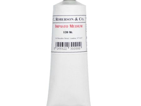 Roberson Hard Edge Impasto Medium 120ml Cheap