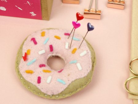 The Make Arcade - DIY Pin Cushion Kit - Sweet Doughnut Hot on Sale