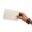 A6 Card Blanks 300gsm 50Pk - White Sale