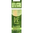 Clover Takumi Bamboo Knitting Needles - 2.5mm - 5pk Online now