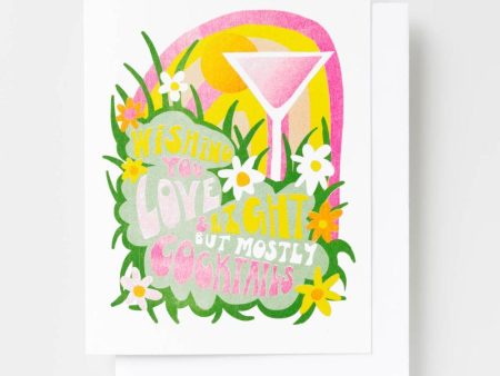 Yellow Owl Workshop Love & Light Riso Card Discount