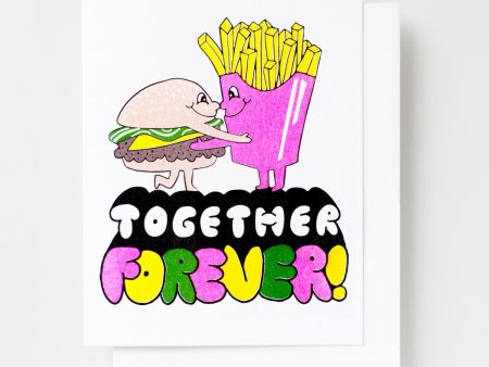 Yellow Owl Workshop - Together Forever Risograph Card For Discount