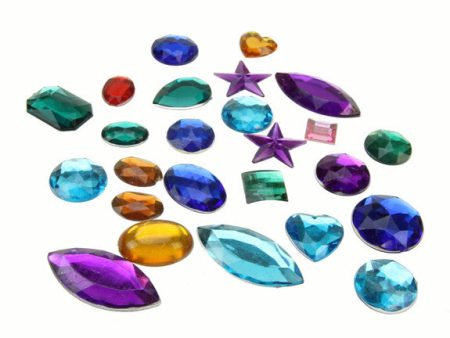 Acrylic Gemstones 250g Supply