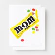 Yellow Owl Risograph Card - Love You Mom Online now