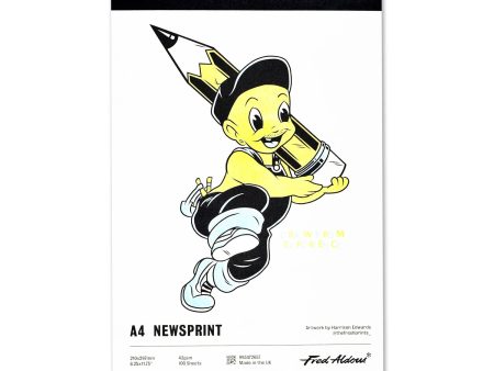 Fred Aldous Newsprint Pad A4 Online Sale