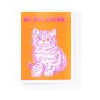 Yellow Owl Workshop - Slay Gurl Risograph Card Online Sale