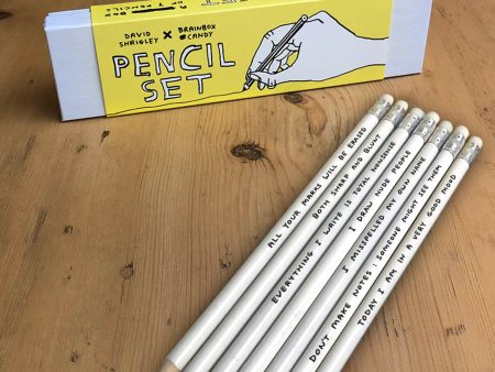 David Shrigley Pencil Set Set 1 Online