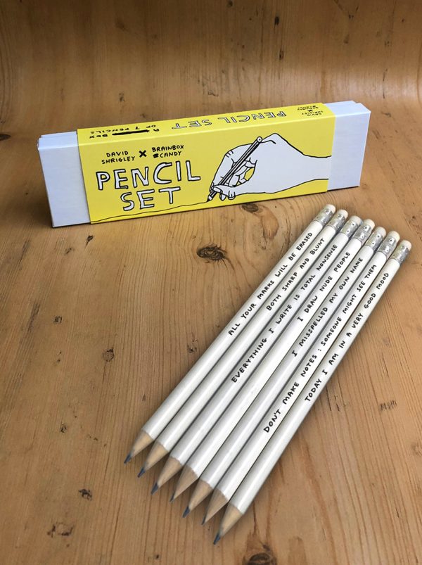 David Shrigley Pencil Set Set 1 Online