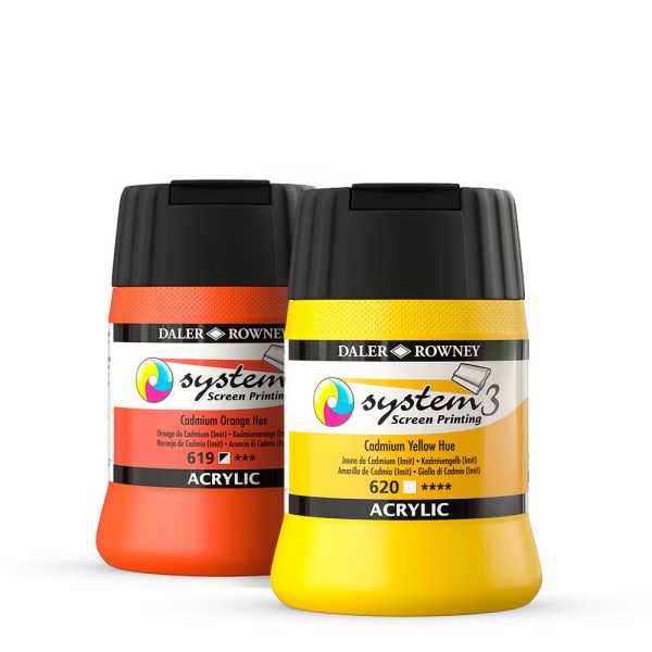 System 3 Screen Printing 250ML Acrylic Colour Online now