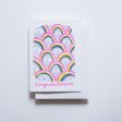 Yellow Owl Risograph Card - Congratulations Clouds Online now