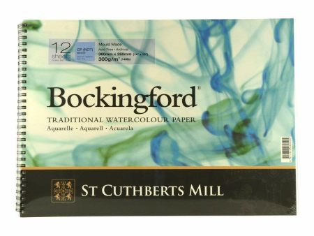 Bockingford Spiral Pad 14x10  300gsm NOT Cold Pressed Discount