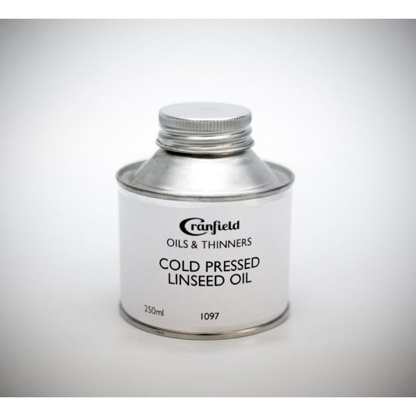 Cranfield Cold Pressed Linseed Oil 250 ml Tin Supply