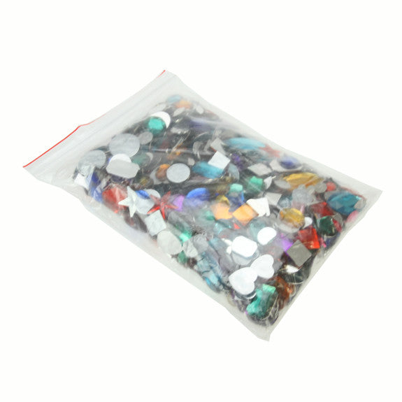 Acrylic Gemstones 500g Supply