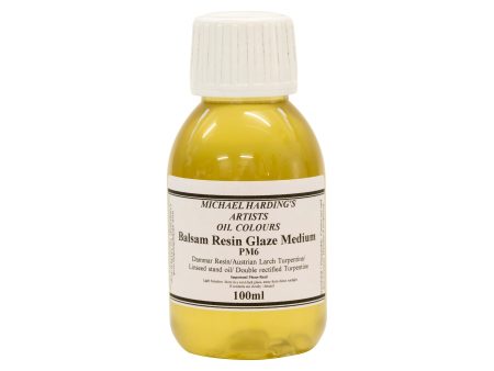 Michael Harding Balsam Resin Glaze Medium 100ml Online Hot Sale