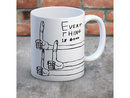 David Shrigley - Everything Is Good - Mug Sale