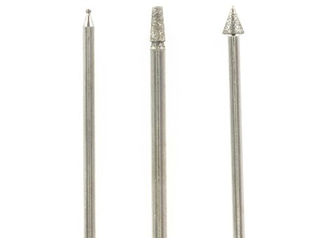 3 Diamond Burs (Round) Hot on Sale