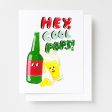 Yellow Owl Workshop - Hey Cool Pops Risograph Card For Sale